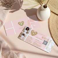 Tropical Bridal Shower Pickleball Party Ticket