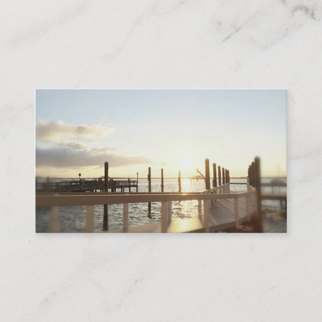 Tropical business cards (Front)