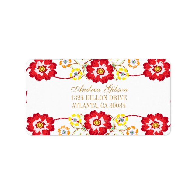 Tropical Cabana Label (Front)