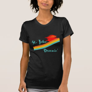 Tropical Caribbean Island Beach Lover - St. John T-Shirt