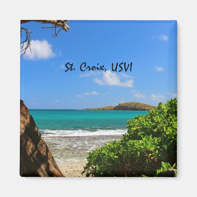 Tropical Caribbean Magnet (Front)