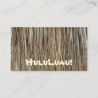 Tropical Catering_Authentic Hawaiian Dance Lessons Business Card