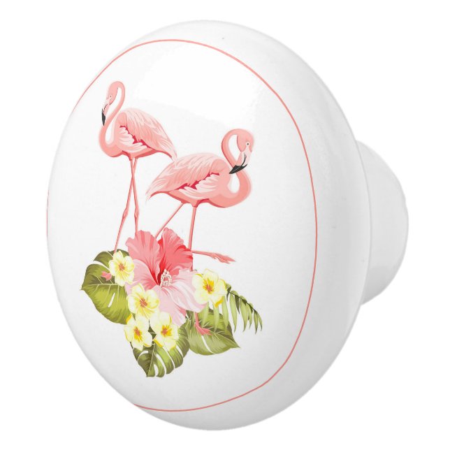 Tropical Ceramic Knob (Right)