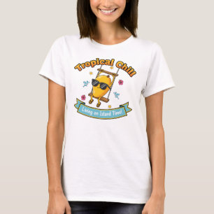 Tropical Chill – Island Time Hammock Tee