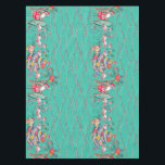 Tropical Christmans with Santa and Flamingos Tablecloth<br><div class="desc">The latest addition to the collection</div>