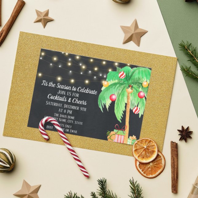 Tropical Christmas Invitation (Creator Uploaded)