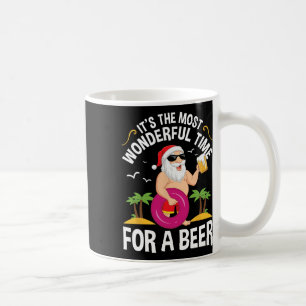 Tropical Christmas It's The Most Wonderful Time Fo Coffee Mug