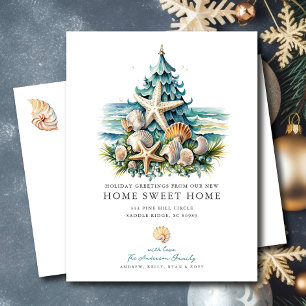 Tropical Christmas Moving Announcement