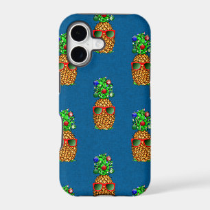 Tropical Christmas Pineapple Warm Xmas