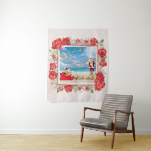 Tropical Christmas Wall Tapestry 