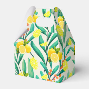 Tropical Citrus summer fresh Orange lemon Slice  Favour Box