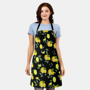 TROPICAL Citrus SUMMER FRUIT Orange lemon Slice Apron