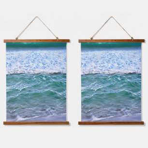 Tropical Clear Ocean Hanging Tapestry