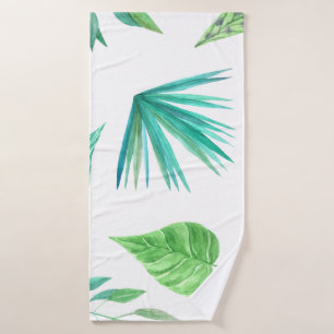 Tropical Clip Art Bath Towel