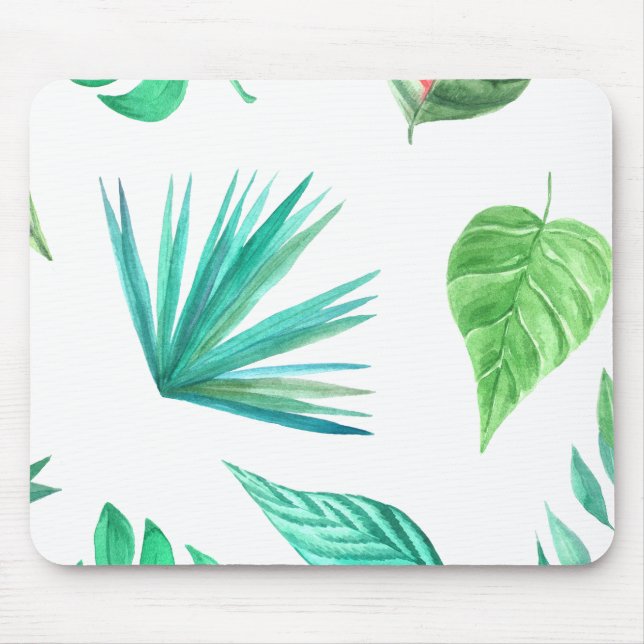 Tropical Clip Art Mouse Pad (Front)