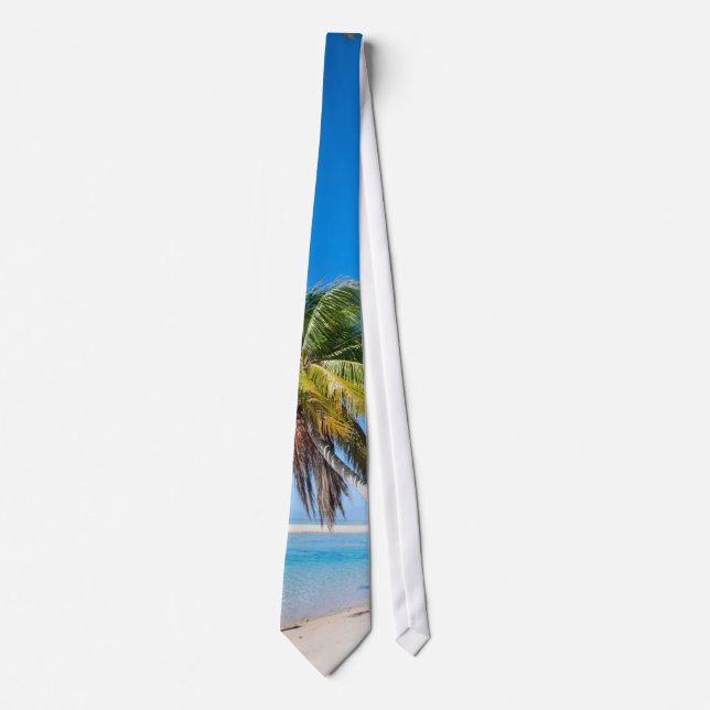 Tropical coastline tie (Front)