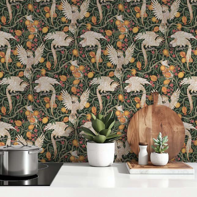 Tropical Cockatoo Garden Wallpaper (Creator Uploaded)