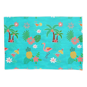 Tropical Collage 🌴 (different sides) Pillow Case