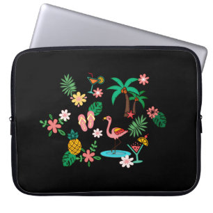 Tropical Collage Laptop Sleeve