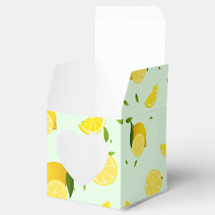 Tropical colourful Citrus SUMMER Orange lemon Slic Favour Box