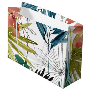 Tropical Composition Large Gift Bag