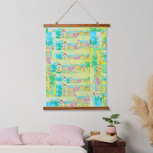 Tropical Condos - Hanging Tapestry