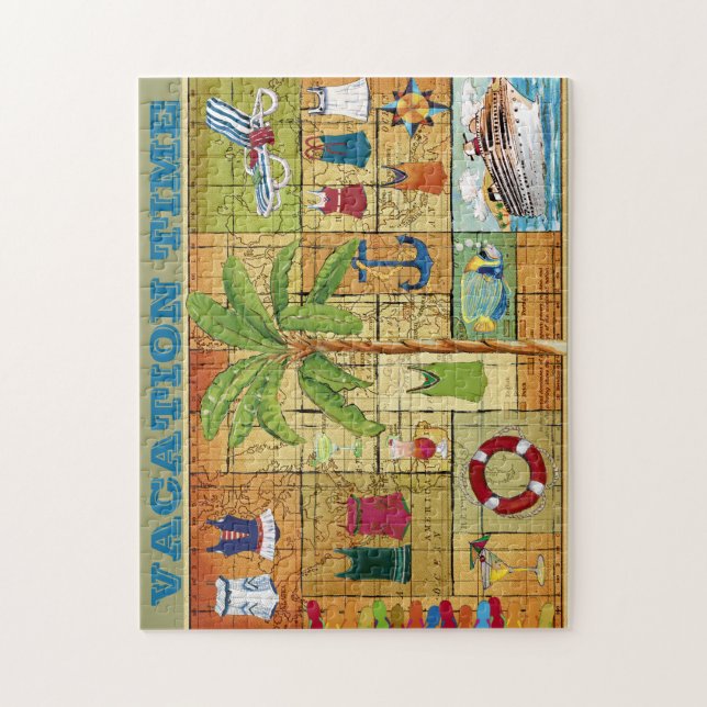 Tropical Cruise puzzle (Vertical)