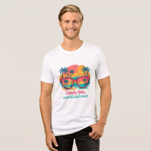 tropical-cruise-scene Tri-Blend shirt