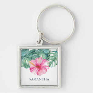 Tropical Customisable Keychains Personalised