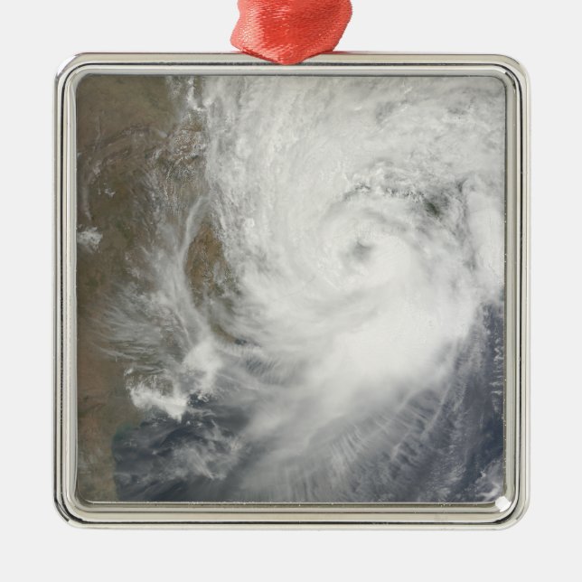 Tropical Cyclone Aila Metal Tree Decoration (Front)