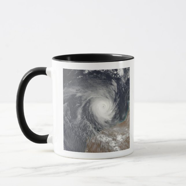 Tropical Cyclone Billy off Australia Mug (Left)