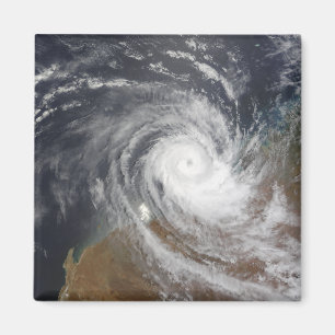 Tropical Cyclone Billy over Australia 2 Magnet