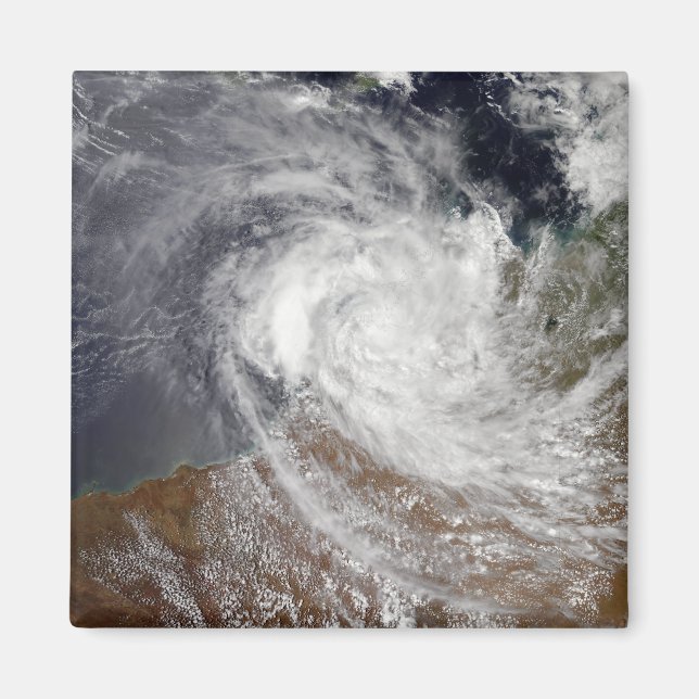 Tropical Cyclone Billy over Australia Magnet (Front)