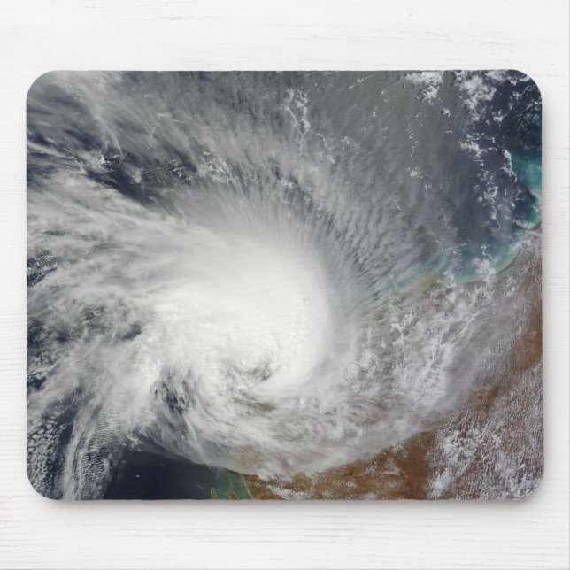 Tropical Cyclone Carlos Mouse Pad (Front)