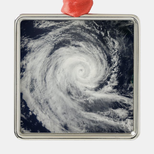 Tropical Cyclone Dianne Metal Ornament (Front)
