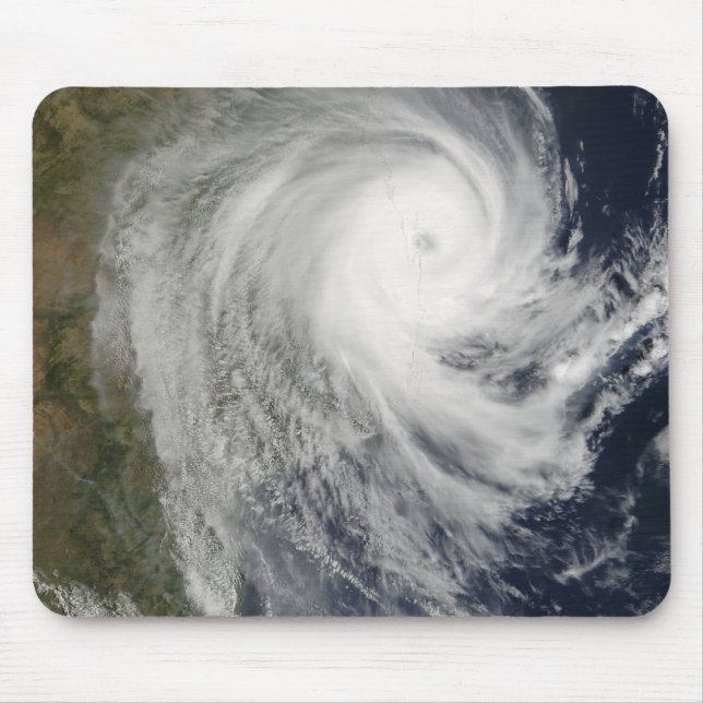Tropical Cyclone Favio over Mozambique Mouse Pad (Front)