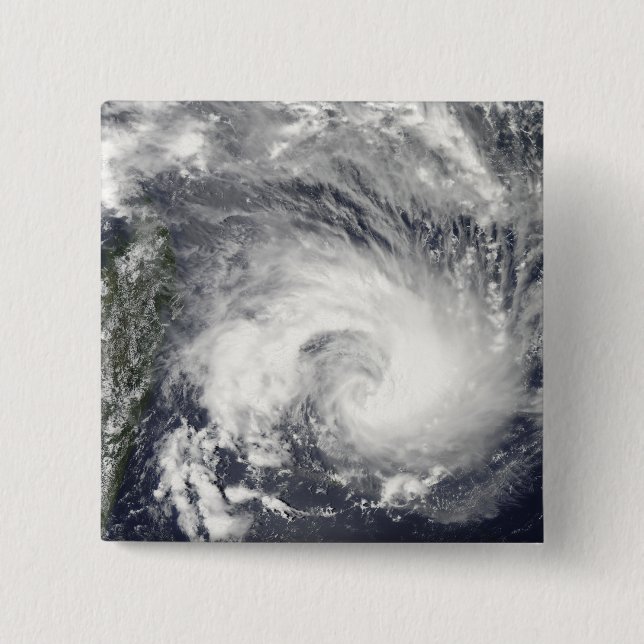 Tropical Cyclone Gael 15 Cm Square Badge (Front)
