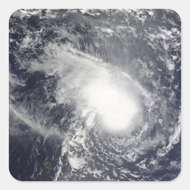 Tropical Cyclone Gael approaching Madagascar Square Sticker (Front)