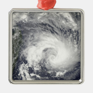 Tropical Cyclone Gael Metal Tree Decoration