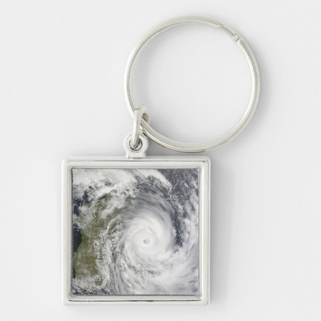 Tropical Cyclone Gael off Madagascar 2 Key Ring (Front)