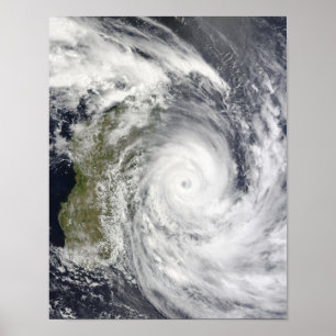 Tropical Cyclone Gael off Madagascar 2 Poster