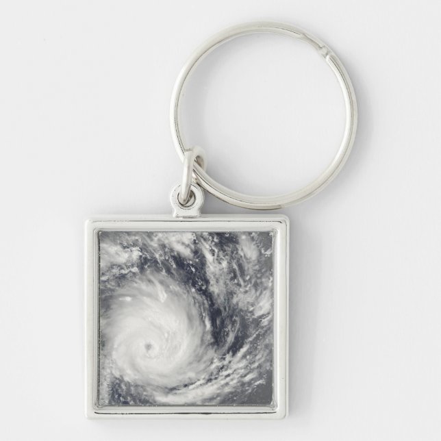 Tropical Cyclone Gael off Madagascar Key Ring (Front)