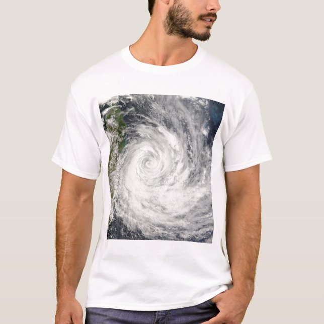 Tropical Cyclone Gamede off Madagascar T-Shirt (Front)