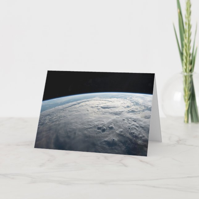 Tropical Cyclone Idai Above The Coast Of Africa. Card (Front)