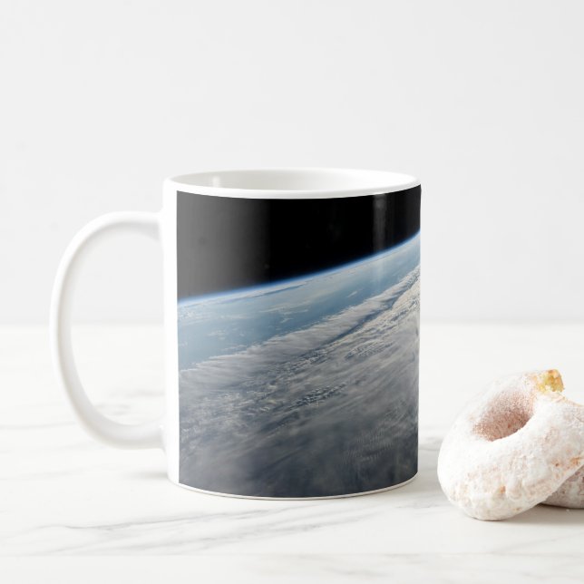 Tropical Cyclone Idai Above The Coast Of Africa. Coffee Mug (With Donut)