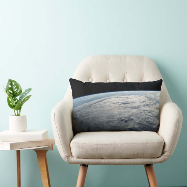 Tropical Cyclone Idai Above The Coast Of Africa. Lumbar Cushion (Chair)