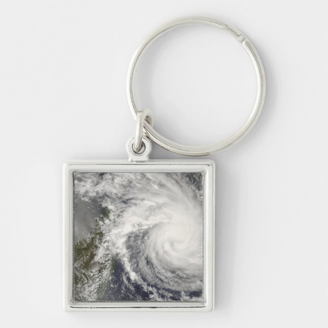 Tropical Cyclone Ivan approaching Madagascar Key Ring (Front)