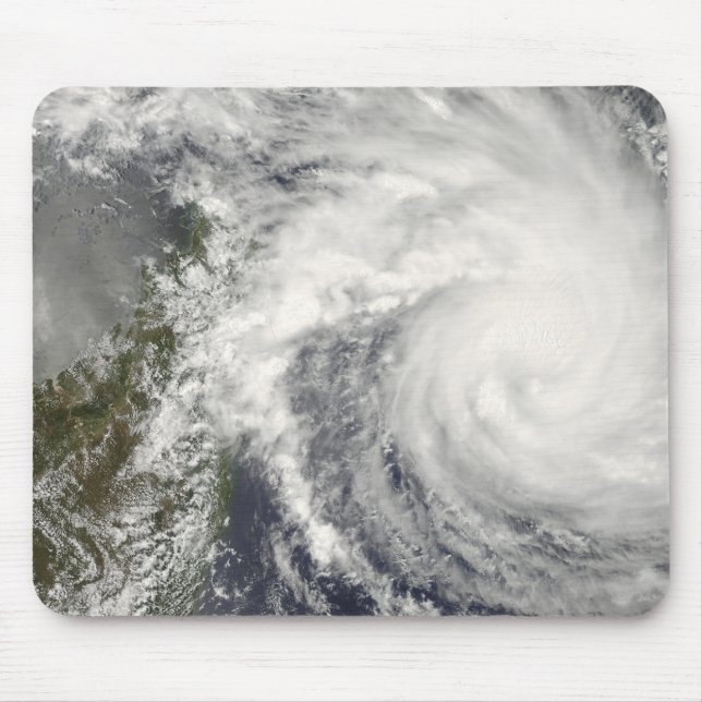 Tropical Cyclone Ivan approaching Madagascar Mouse Pad (Front)
