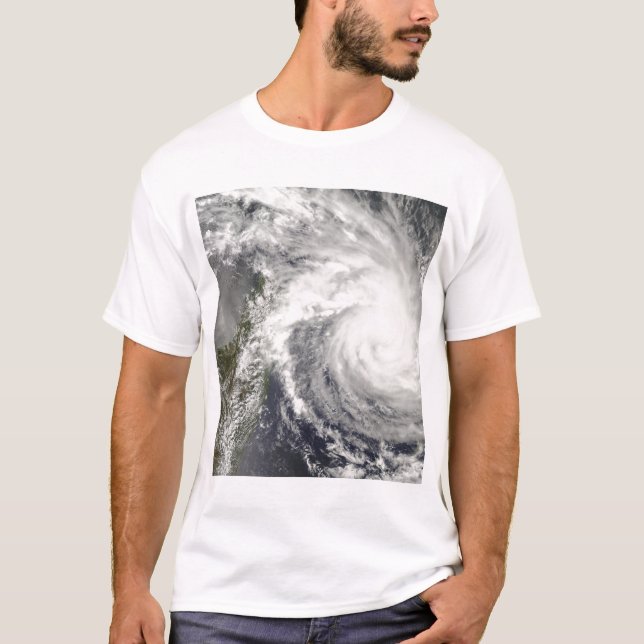 Tropical Cyclone Ivan approaching Madagascar T-Shirt (Front)