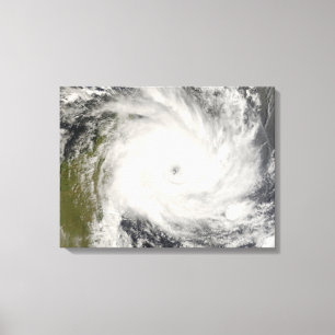 Tropical Cyclone Ivan over Madagascar Canvas Print
